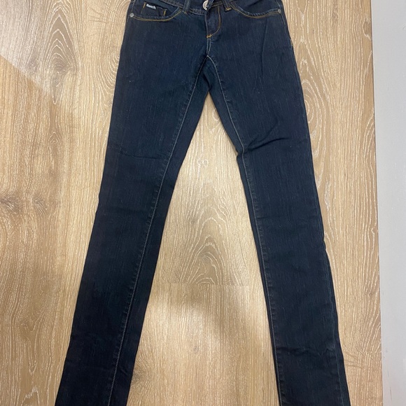 Bench Size 24 dark blue denim skinny jeans - Picture 2 of 3